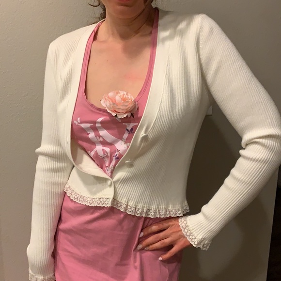 For love &lemons - White Cardigans - Picture 3 of 6